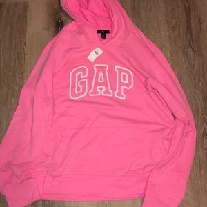 Hot Pink Gap hoodie size Lrg NWTs